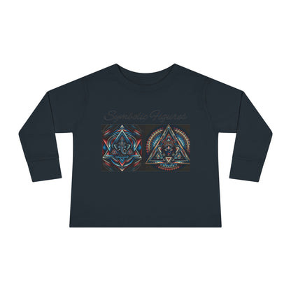 Toddler Long Sleeve Tee, Colorful Graphic Tee, Kids Playwear, Toddler Gift, Birthday Shirt, Baby Shower Gift