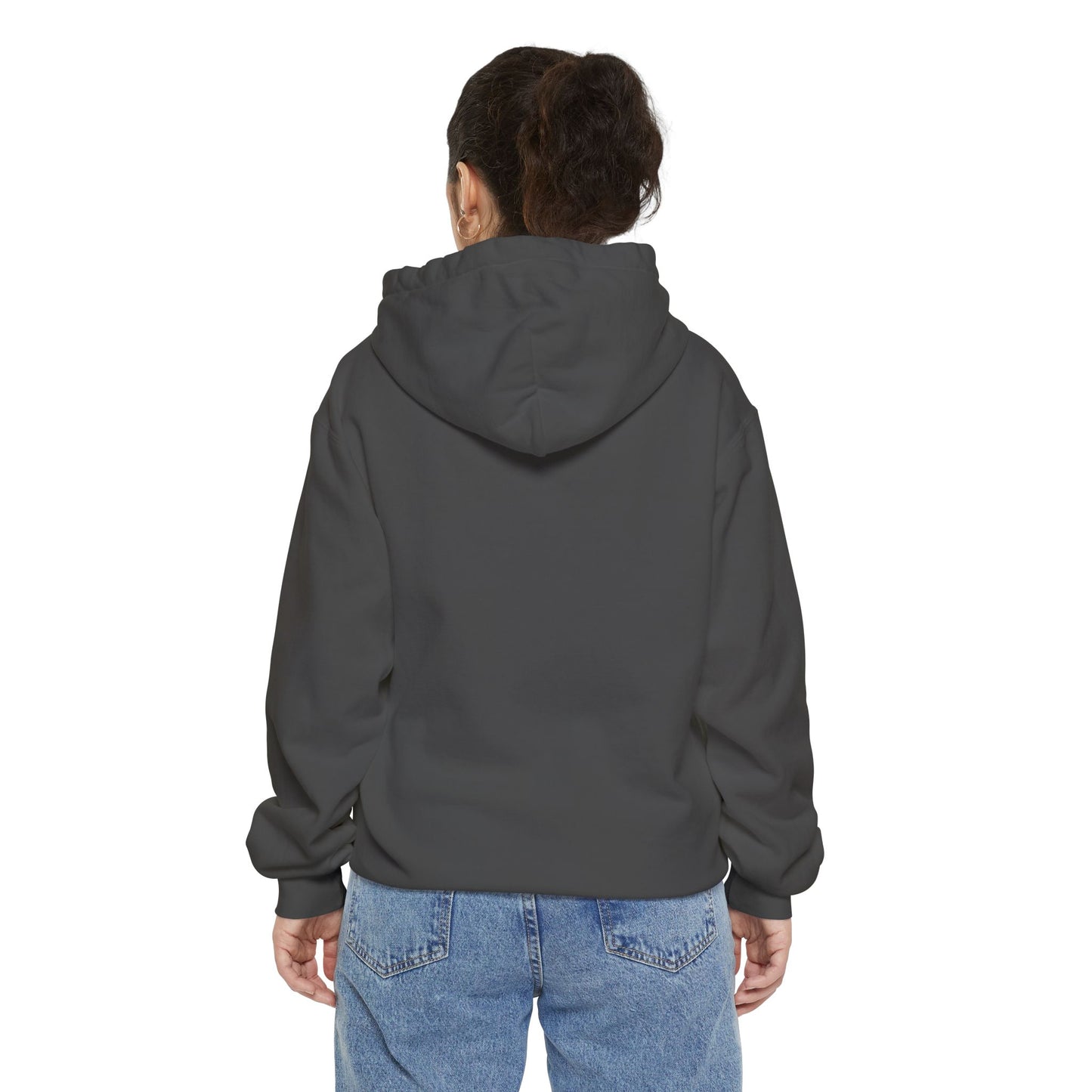 Cosy Unisex Garment-Dyed Hoodie with Unique Red Design | Ideal for Casual Wear, Gift Ideas, Men & Women, Cozy Layering, Fall Fashion