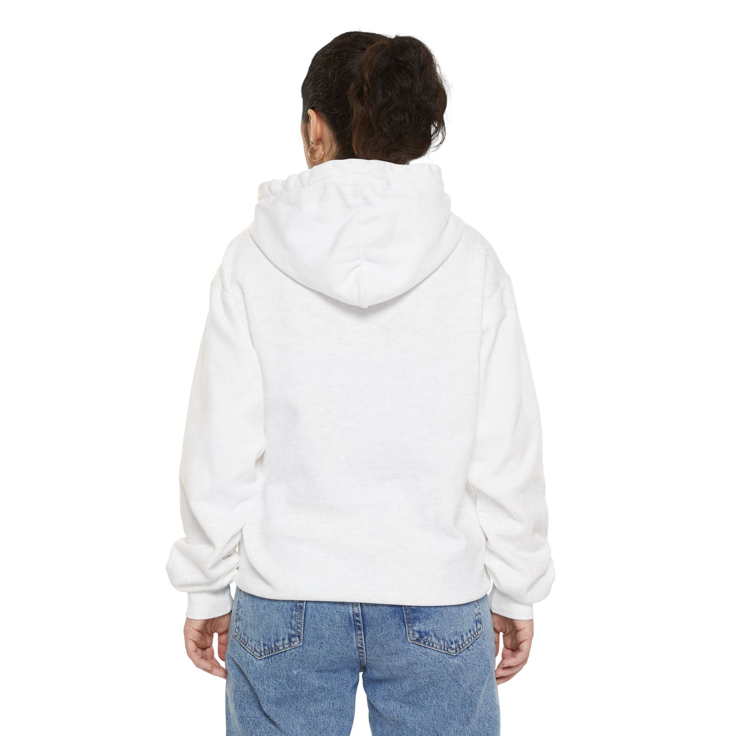 Cosy Unisex Garment-Dyed Hoodie with Unique Red Design | Ideal for Casual Wear, Gift Ideas, Men & Women, Cozy Layering, Fall Fashion