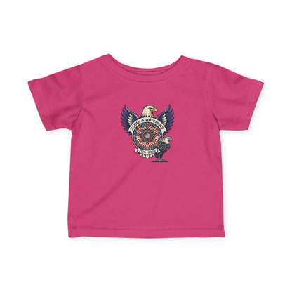 Infant T-Shirt — Vintage Eagle Seal "Freedom Always" Baby Tee