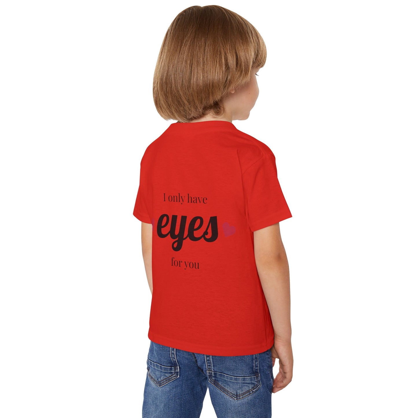 Heavy Cotton™ Toddler T-shirt with 'I Only Have Eyes for You' Design - Cute Kids Shirt, Toddler Gift, Birthday Tee, Love T-shirt, [...]
