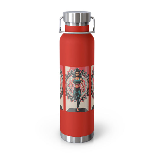 Colorful Insulated Water Bottle - 22oz - Perfect for Fitness, Travel, Hydration, Gifts & Eco-Conscious Living