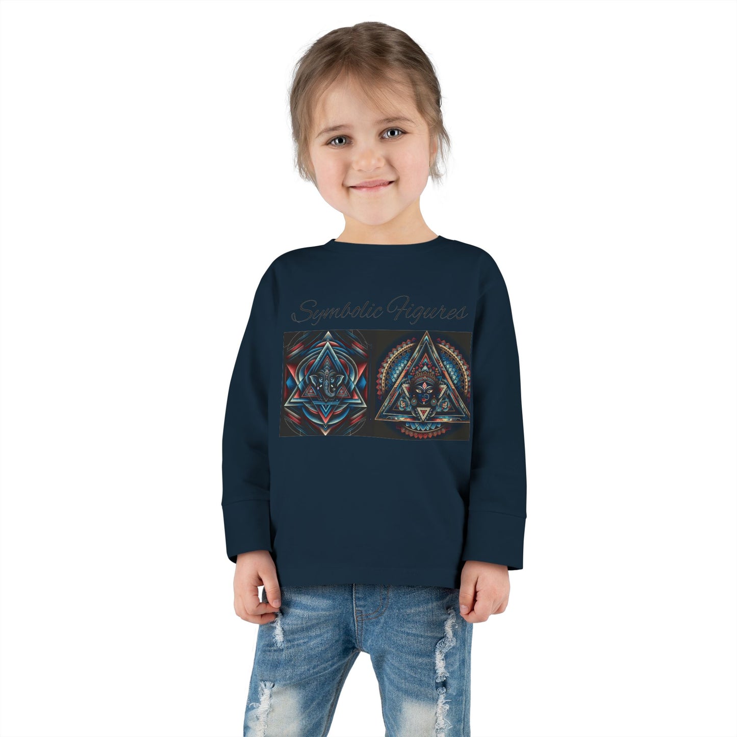 Toddler Long Sleeve Tee, Colorful Graphic Tee, Kids Playwear, Toddler Gift, Birthday Shirt, Baby Shower Gift