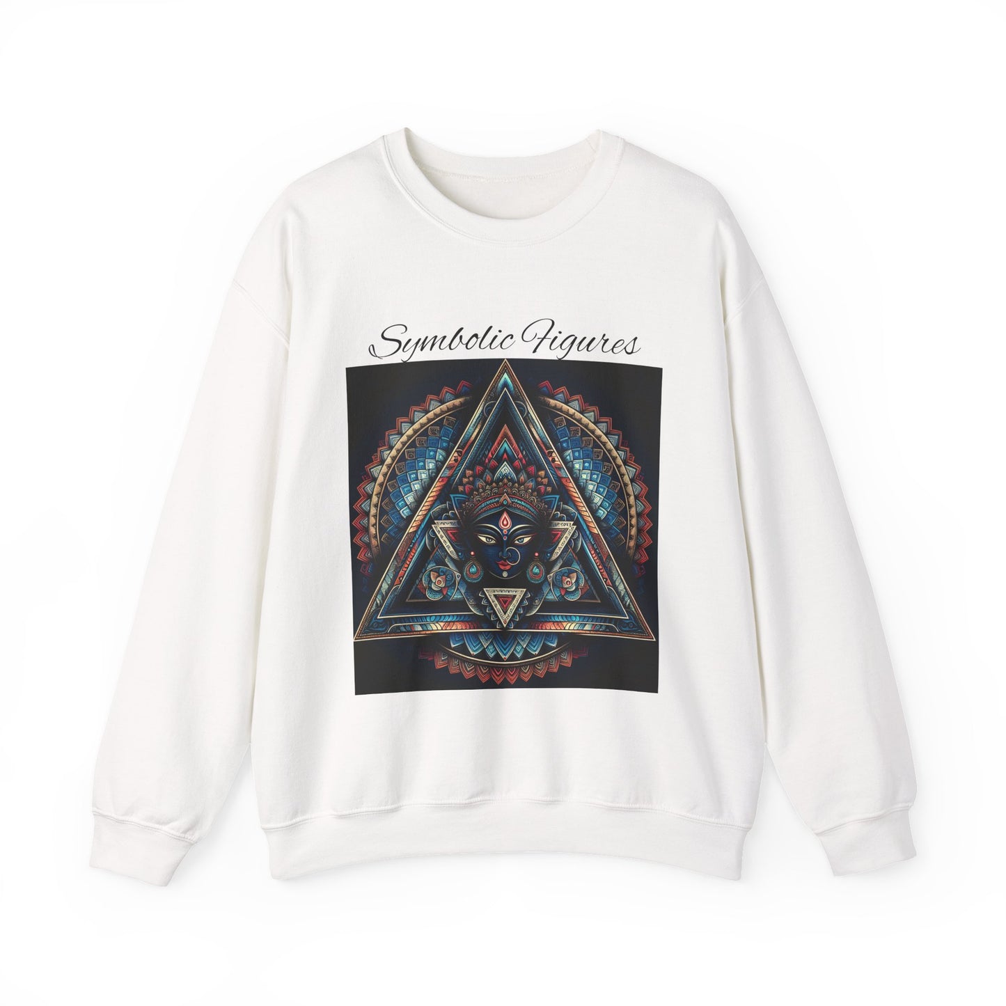 Abstract Art Crewneck Sweatshirt - Boho Style, Unisex Gift, Cozy Fashion, Art Lover Gift, Unique Sweatshirt, Relaxed Aesthetic