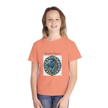 Colorful Unicorn Youth Tee, Playful Graphic Tee, Magical Kids Shirt, Birthday Gift, Fun Party Apparel