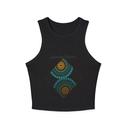 Women's Micro Rib Racer Tank Top