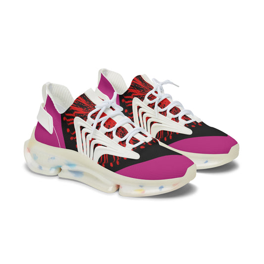 Vibrant Women's Mesh Sneakers, Lightweight Athletic Shoes for Running, Fashionable Sports Footwear, Perfect for Everyday Wear, Gift for Her