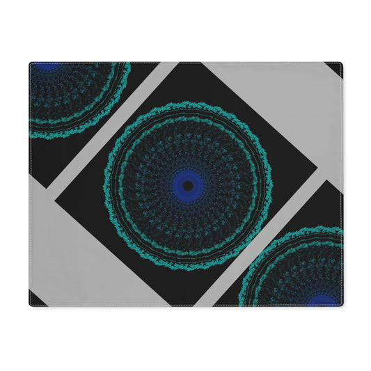 Chic Mandala Pattern Placemat, Modern Dining Accessory, Table Decor, Geometric Artwork for Home, Perfect for Special Occasions