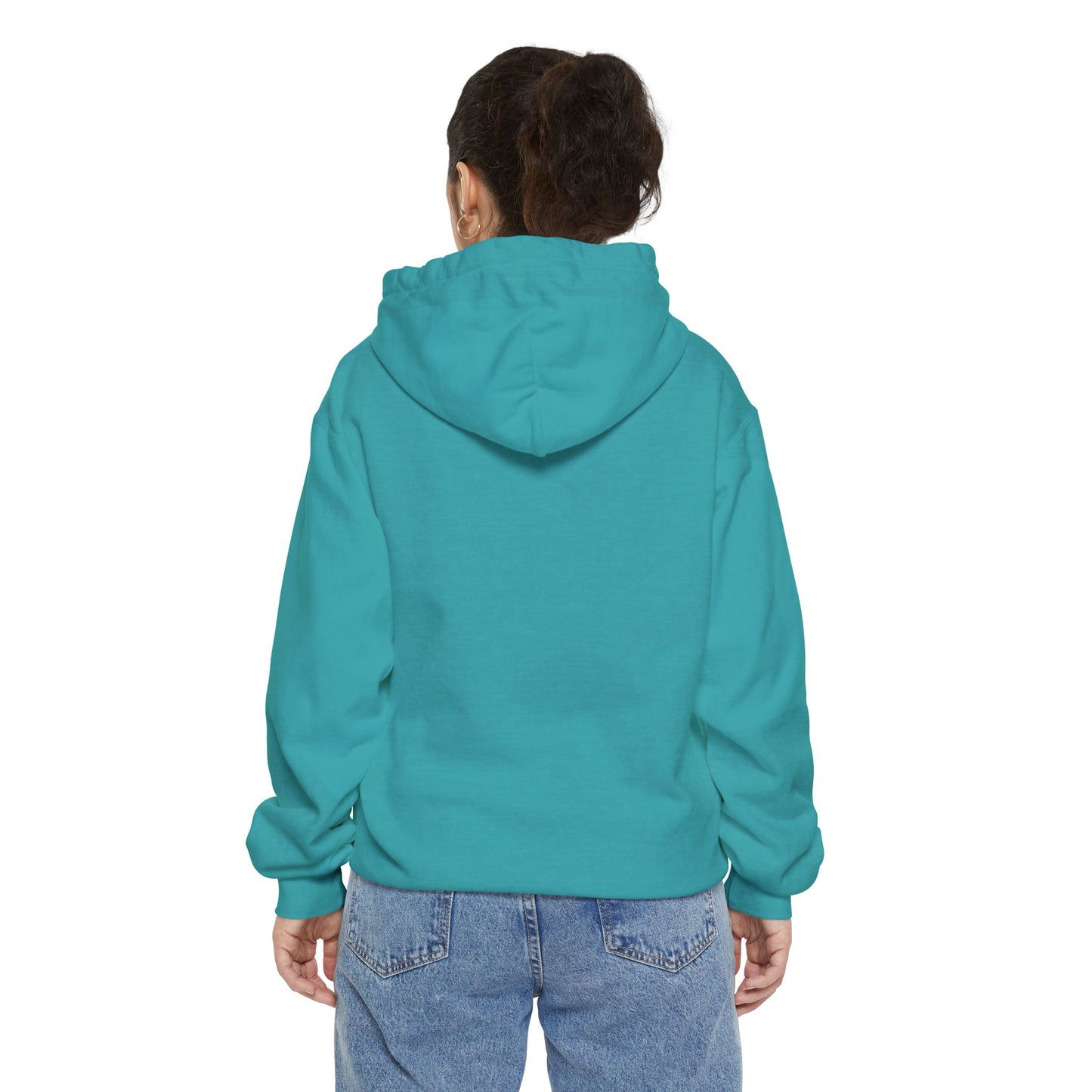 Cosy Unisex Garment-Dyed Hoodie with Unique Red Design | Ideal for Casual Wear, Gift Ideas, Men & Women, Cozy Layering, Fall Fashion