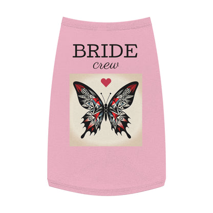 Butterfly Pet Tank Top, Summer Pet Apparel, Cute Dog Shirt, Stylish Cat Tank, Pet Gift for Warm Days, Pet Fashion
