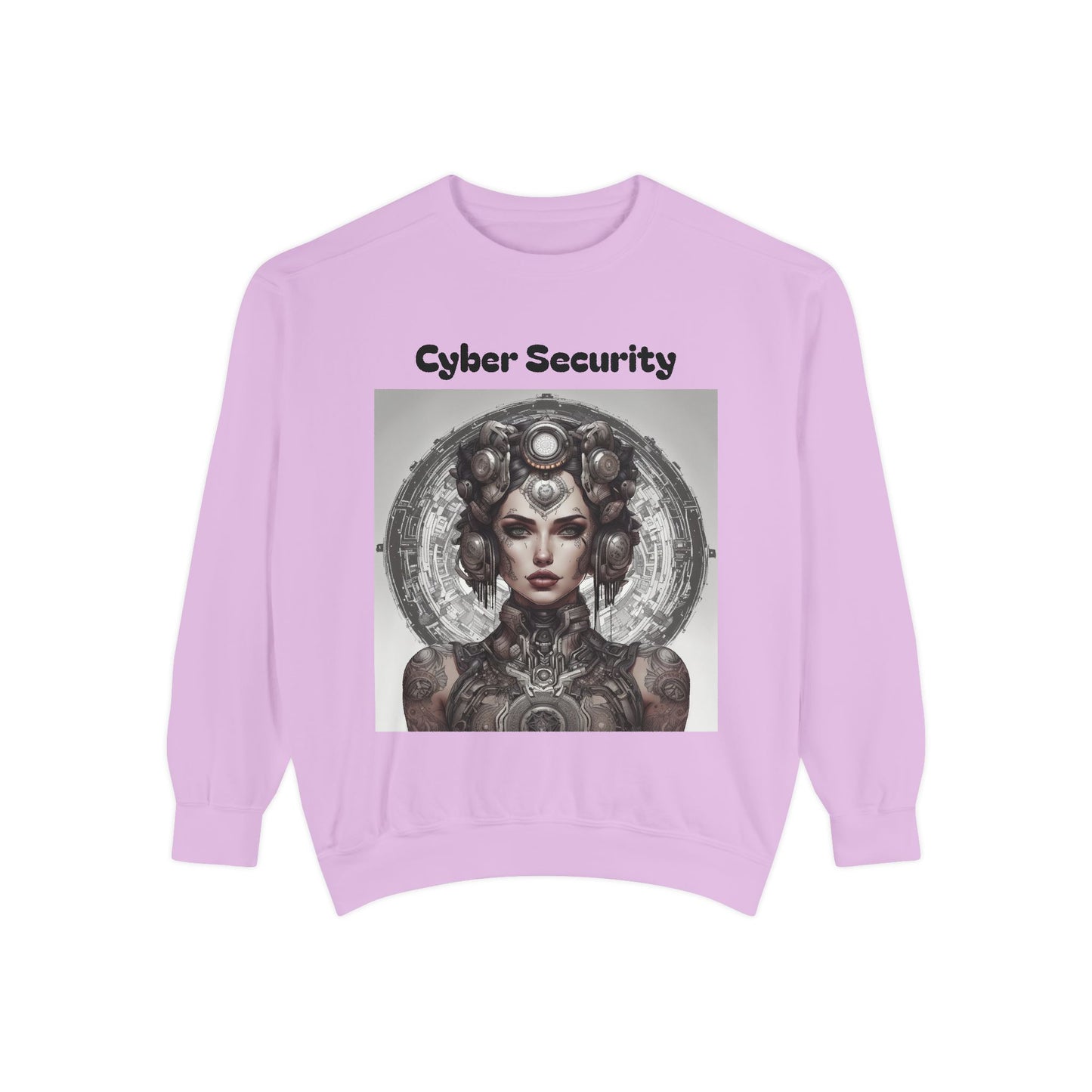 Cybersecurity Mandala Sweatshirt — Cyber Security Mandala Inspired Design