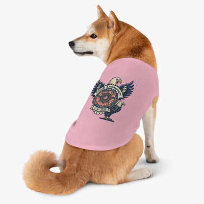 Patriotic 250th Anniversary Pet Tank Top — 1776–2026 Eagle Memorial
