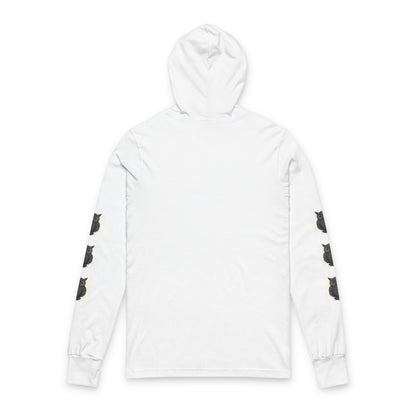 Owl Graphic Unisex Hoodie, Cozy Long Sleeve Tee for Nature Lovers, Unique Gift for Owl Lovers, Ideal for Fall, Halloween, and Everyday Wear