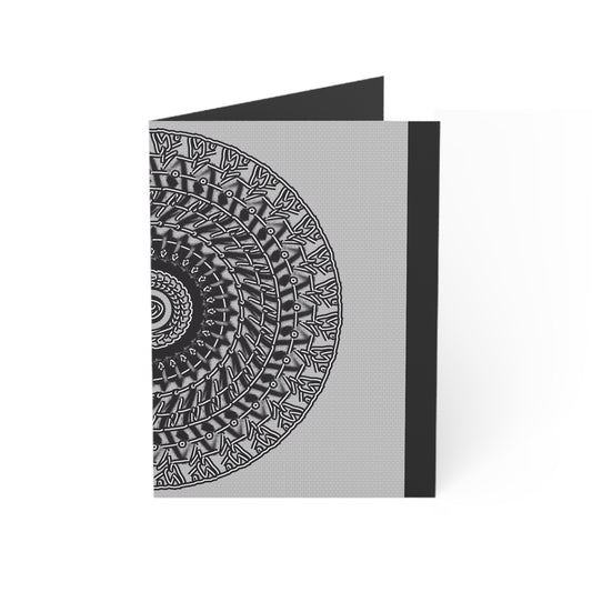 Elegant Mandala Greeting Cards Set - 1, 10, 30, or 50pcs