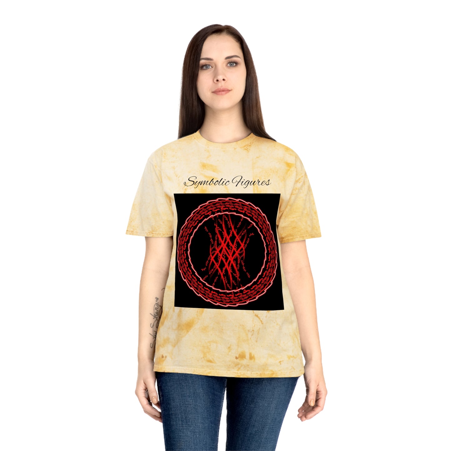 Bohemian Color Blast T-Shirt - Artistic Graphic Tee, Festival Wear, Unisex Casual Top, Unique Gift for Art Lovers, Statement Fashion
