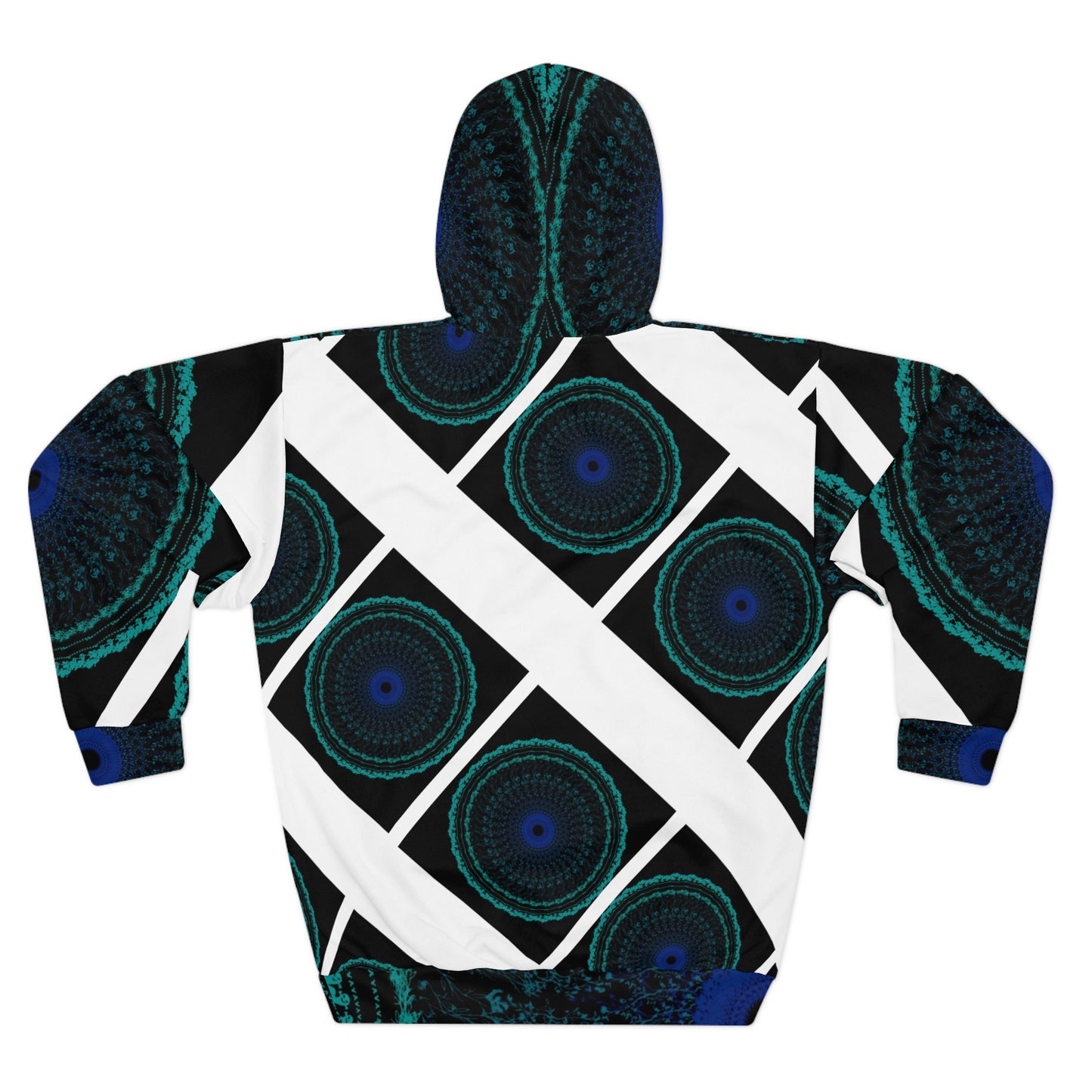 Vibrant Geometric Unisex Pullover Hoodie, Cozy Casual Wear, Unique Gift for Friends, Fashion Statement, Artistic Apparel, Everyday Style