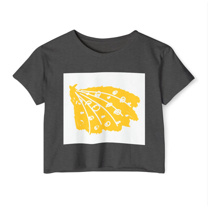 Stylish Women's Festival Crop Top, Boho Chic Tee, Summer Concert Shirt, Casual Wear, Music Festival Outfit