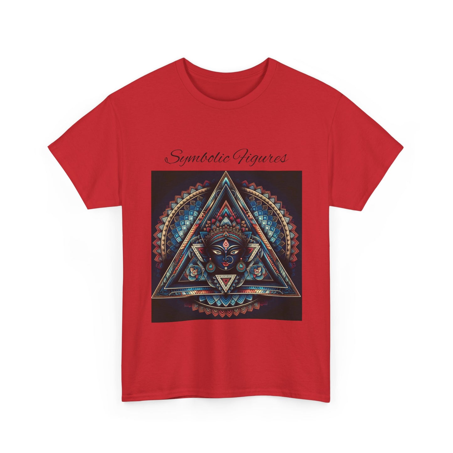 Symbiotic Figures Graphic Tee, Unisex Cotton T-Shirt, Psychedelic Art Shirt, Bohemian Style Tee, Mindful Wear, Festival Clothing