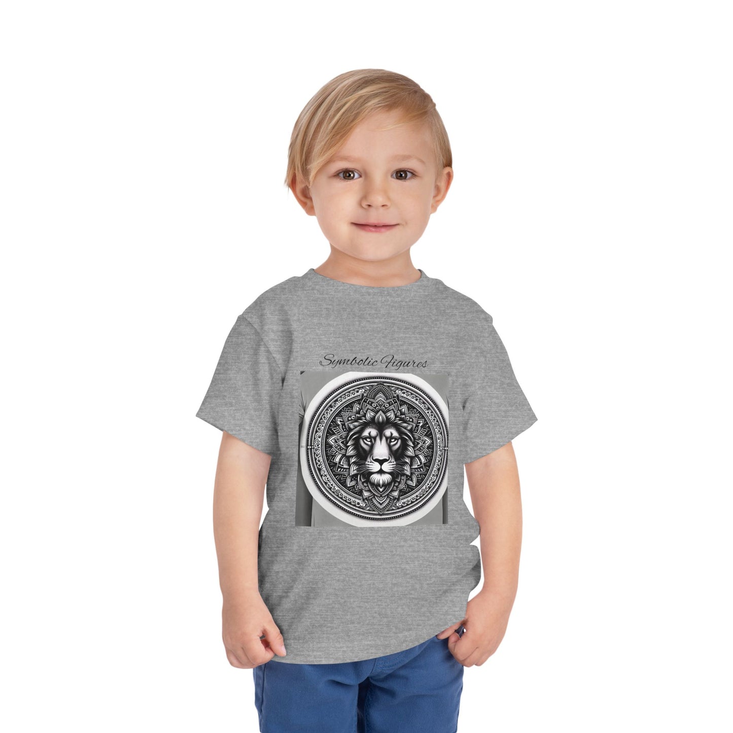 Lion Graphic Toddler Tee | Cute Kids T-Shirt, Animal Lover Gift, Birthday Outfit, Fun Playwear, Symbolic Figures Design