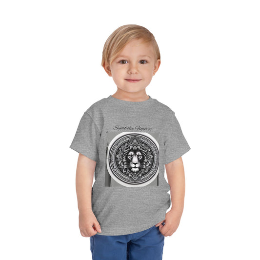 Lion Graphic Toddler Tee | Cute Kids T-Shirt, Animal Lover Gift, Birthday Outfit, Fun Playwear, Symbolic Figures Design