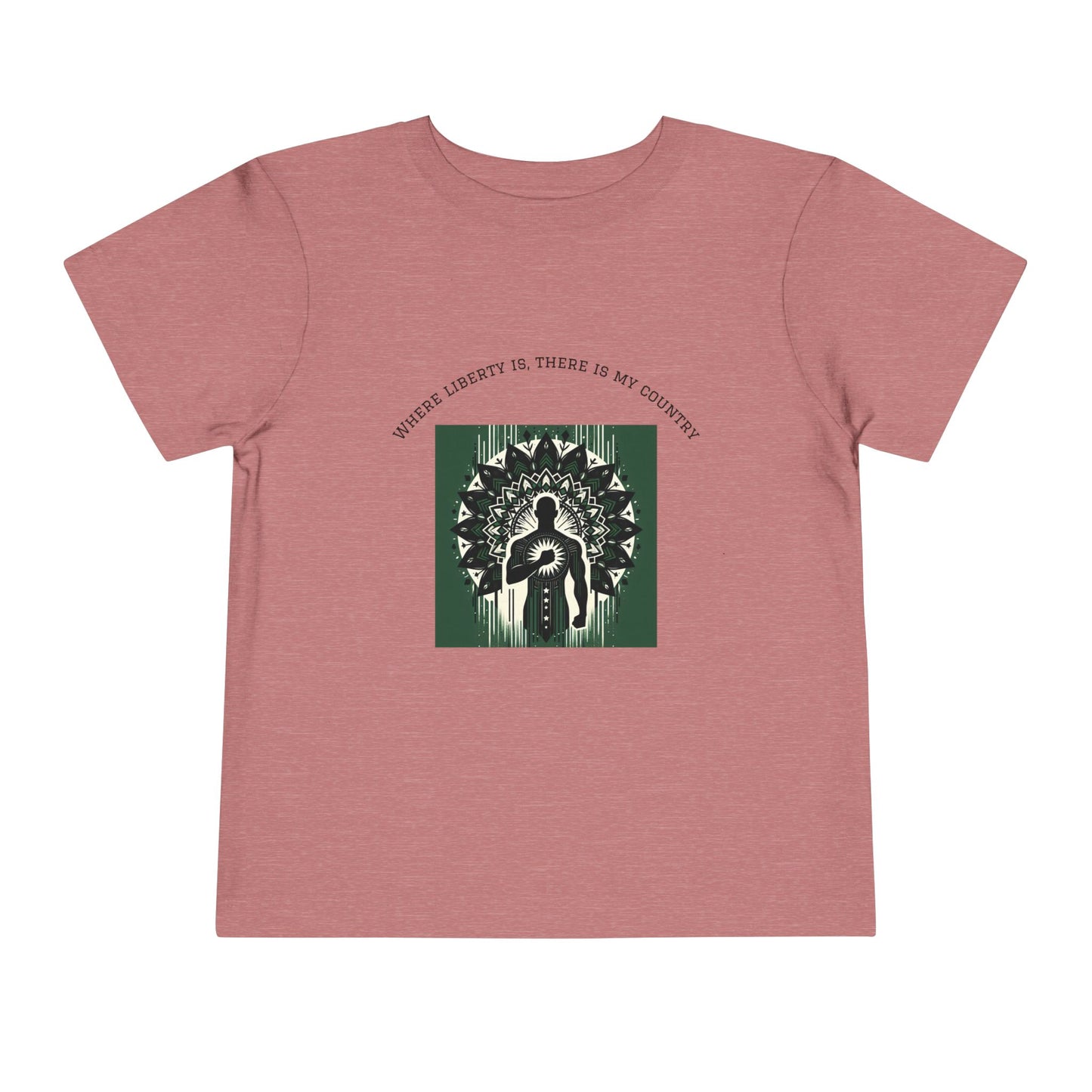 Patriotic Toddler Tee, Cute Kids Patriotic Shirt, Fun 4th of July Gift, Toddler Independence Day Shirt, Citizenship Tee