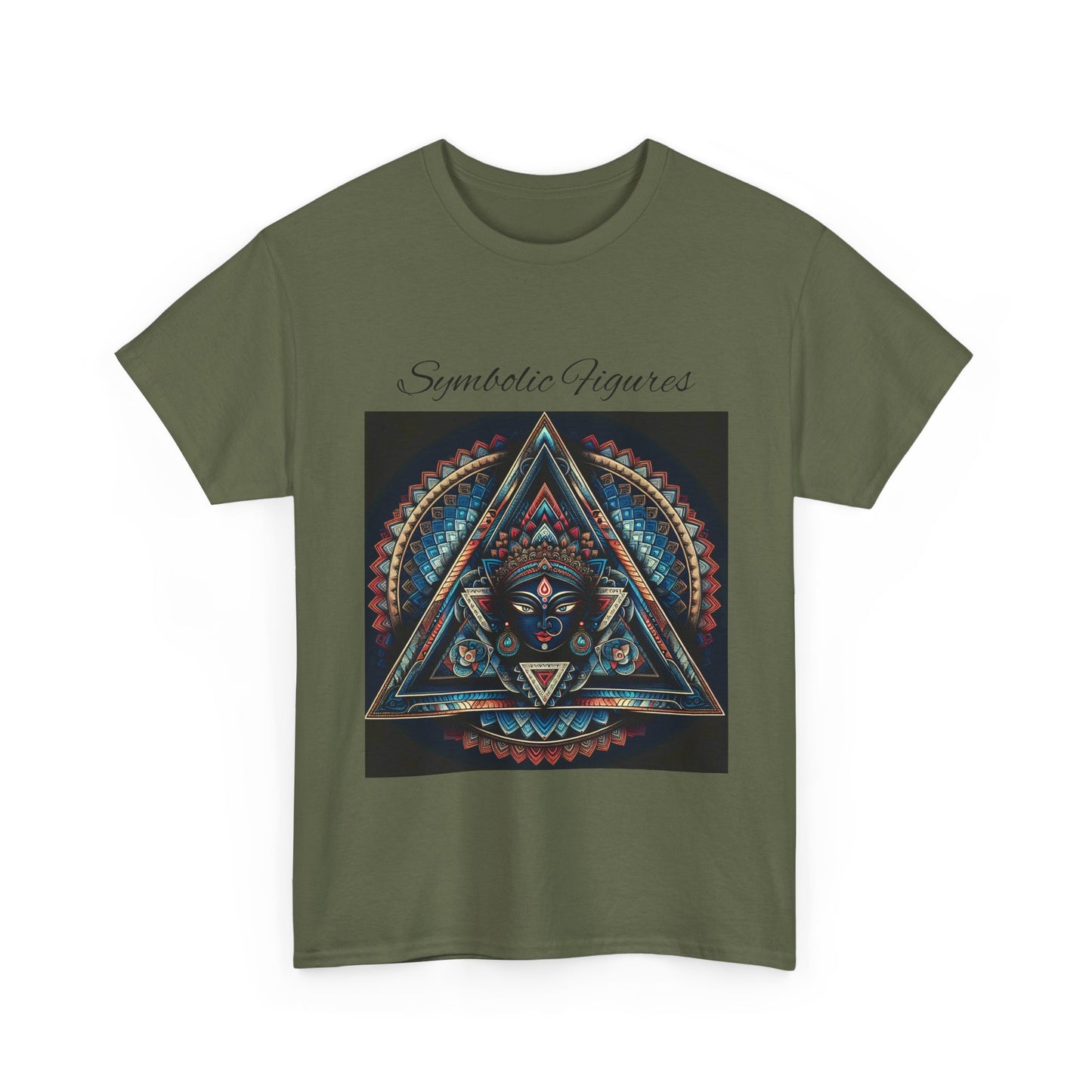 Symbiotic Figures Graphic Tee, Unisex Cotton T-Shirt, Psychedelic Art Shirt, Bohemian Style Tee, Mindful Wear, Festival Clothing