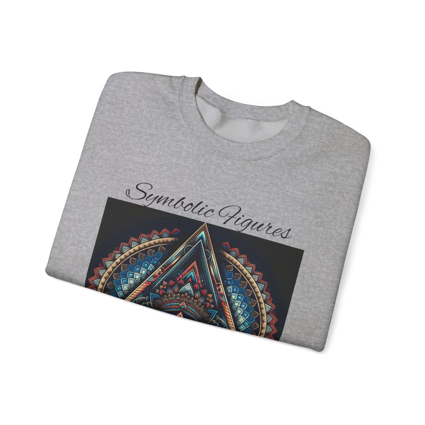 Abstract Art Crewneck Sweatshirt - Boho Style, Unisex Gift, Cozy Fashion, Art Lover Gift, Unique Sweatshirt, Relaxed Aesthetic