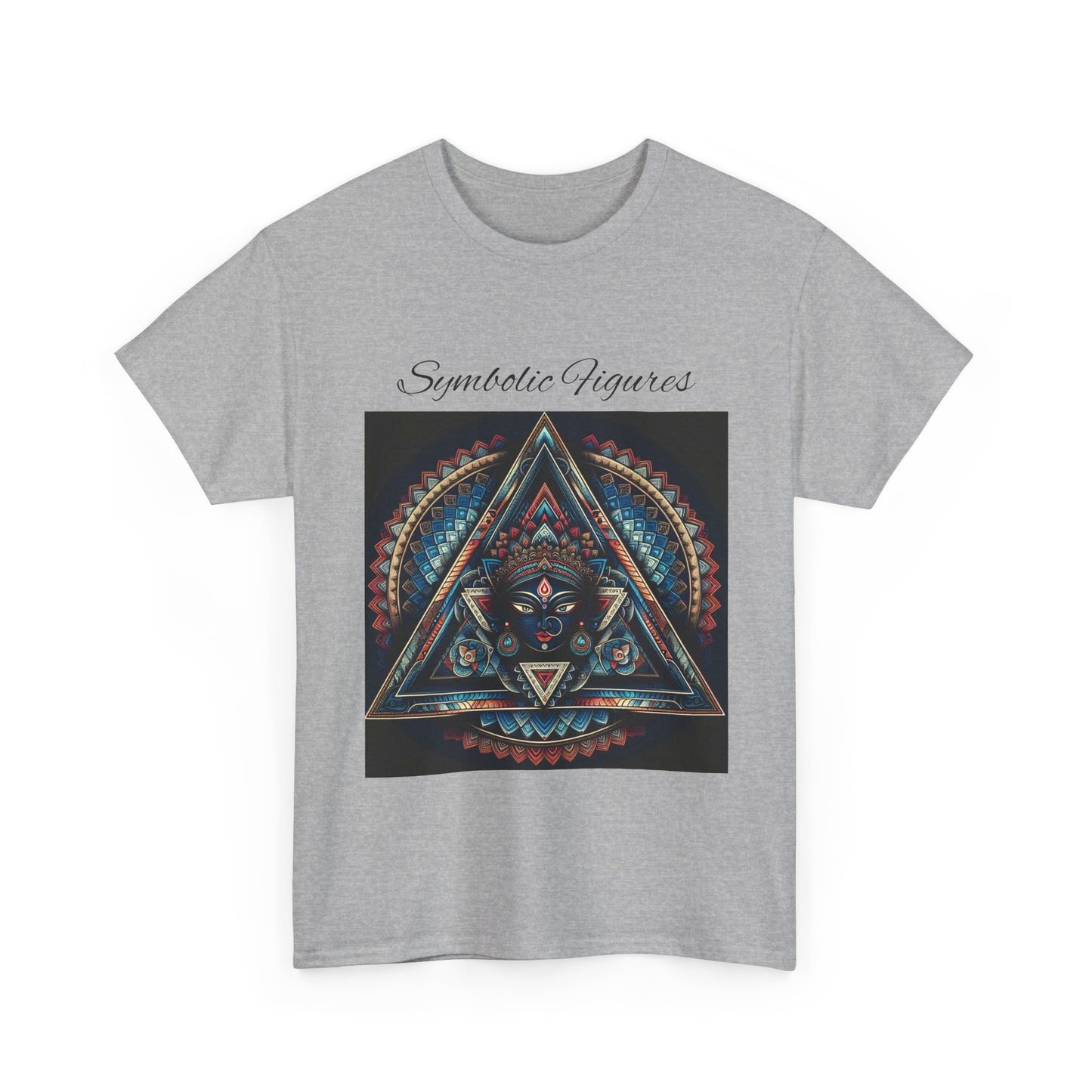 Symbiotic Figures Graphic Tee, Unisex Cotton T-Shirt, Psychedelic Art Shirt, Bohemian Style Tee, Mindful Wear, Festival Clothing
