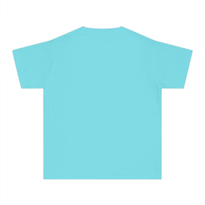 Sunny Leaf Youth Tee, Casual Summer T-Shirt, Nature Inspired Youth Shirt, Gifts for Kids, Eco-Friendly Apparel