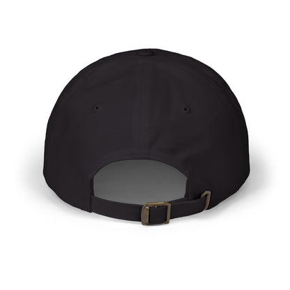 Dad Cap with Retro Eagle Crest Embroidered Patch