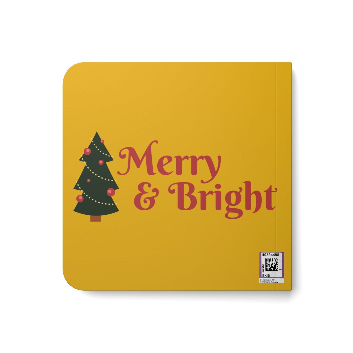 Christmas A–Z Board Book — Alphabet of Holiday Words for Kids