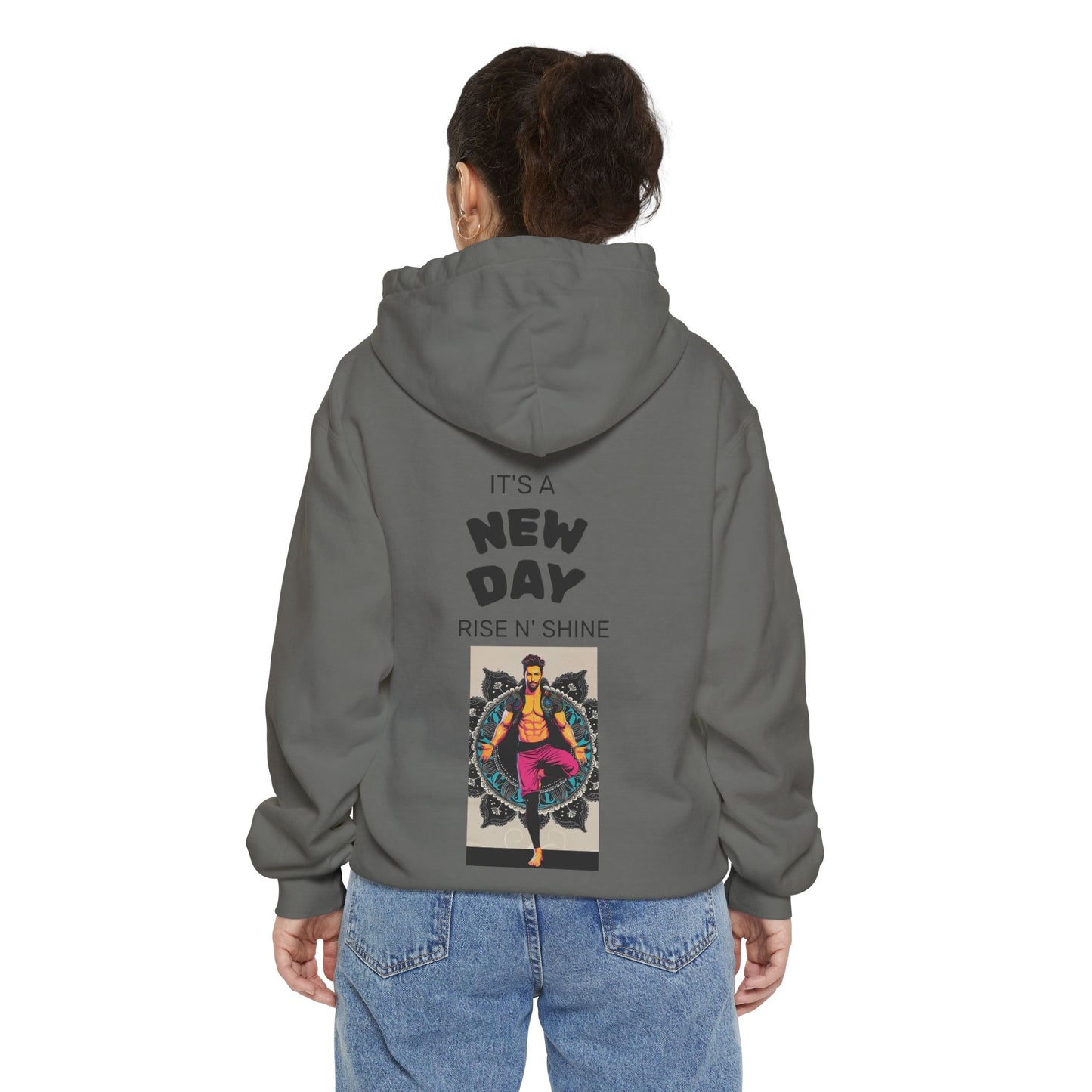 Yoga Hoodie, Cozy Unisex Hoodie, Gift for Him/Her, Stylish Casual Wear, Cool Streetwear