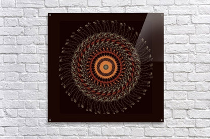 SE Celestial Harp- The **Celestial Harp Mandala** offers a melodious balance of elegance and grace. Let its celestial design harmonize your space, filling it with vibrations of clarity, serenity, and soul-fostering tranquility