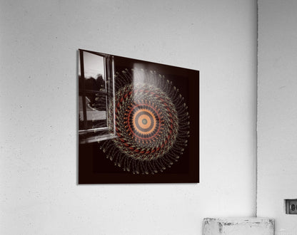SE Celestial Harp- The **Celestial Harp Mandala** offers a melodious balance of elegance and grace. Let its celestial design harmonize your space, filling it with vibrations of clarity, serenity, and soul-fostering tranquility