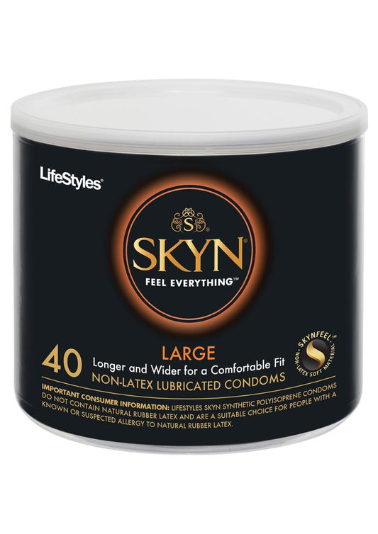 LifeStyles Skyn Large 40 Non-Latex Lubricated Condoms