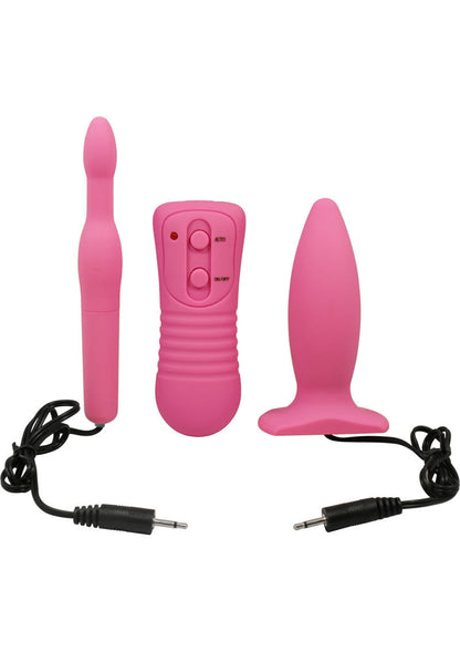 My 1st Anal Explorer Kit Vibrating Butt Plug and Explorer